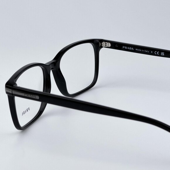 Prada PR14WV 1AB1O1 Women BRAND NEW Eyeglasses Black Square - Picture 7 of 11